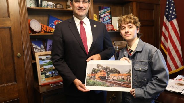Celebrating Young Talent: Leo Norman Shines in Congressional Art Competition
