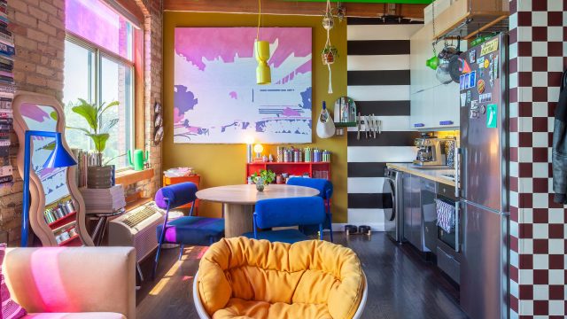 Maximizing Space: Innovative Loft Bedroom Design in a Tiny Studio