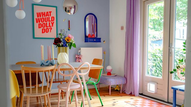 Embracing Color: A Vibrant Transformation of a Dutch Apartment
