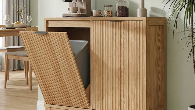 Stylish Fluted Trash Organizers: A Home Trend Worth Noticing