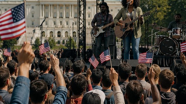 Celebrating Democracy Through Music: A Call to Civic Engagement