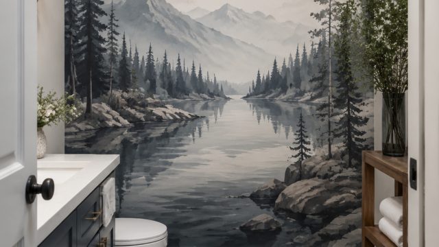 Revitalize Your Guest Bathroom with a Stunning DIY Mural