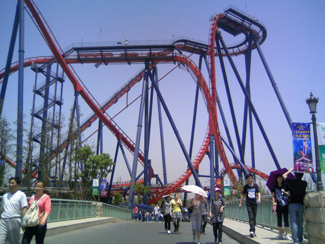 Top 10 most fun roller coasters in China--top emoticons