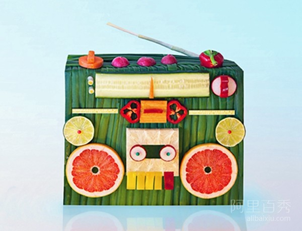 Gadgets made of food, foodies, come and try it - pinned emoticon